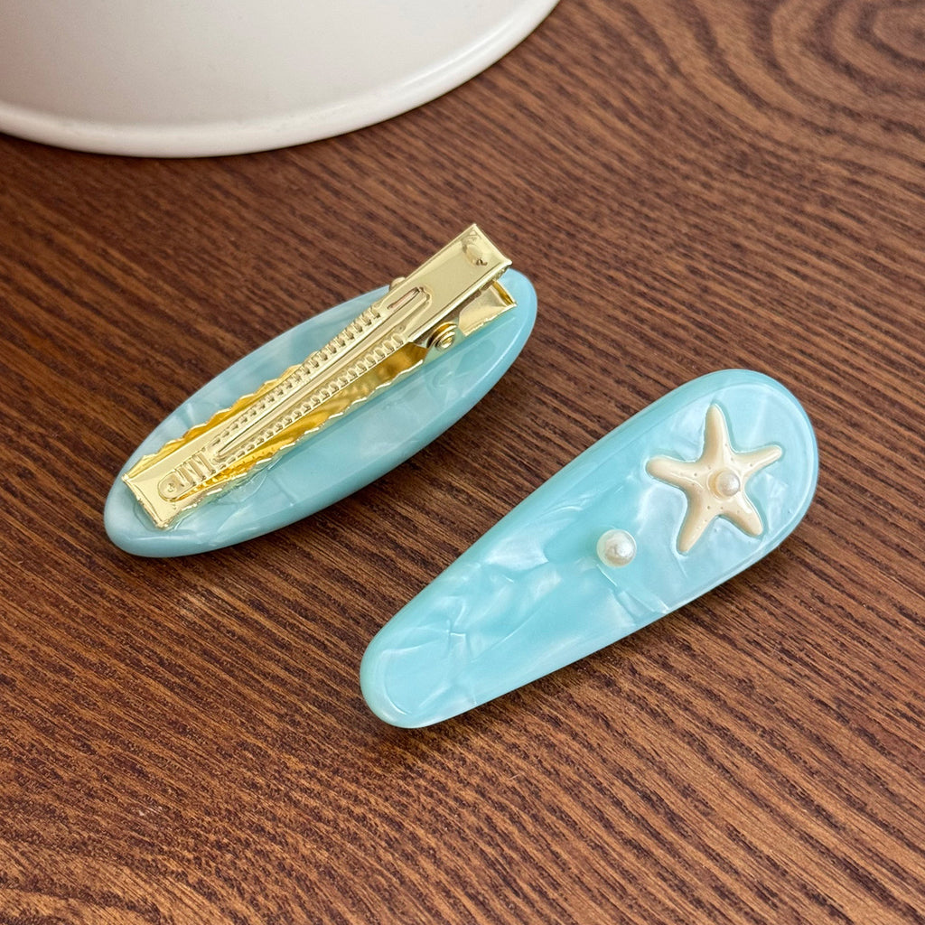 fairy ocean vacation hair clip
